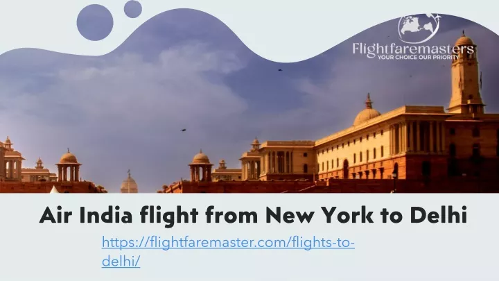 air india flight from new york to delhi