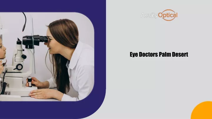 eye doctors palm desert