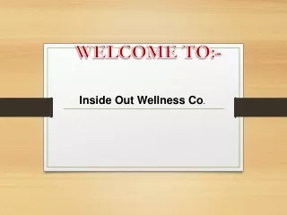 welcome to