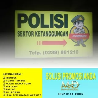 0882-2009-0167 (TERPERCAYA), PROMO Bikin Neon Box Pemalang