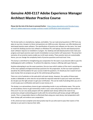 genuine ad0 e117 adobe experience manager