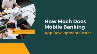 How much does mobile banking app development cost