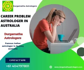 Career problem astrologer in Australia