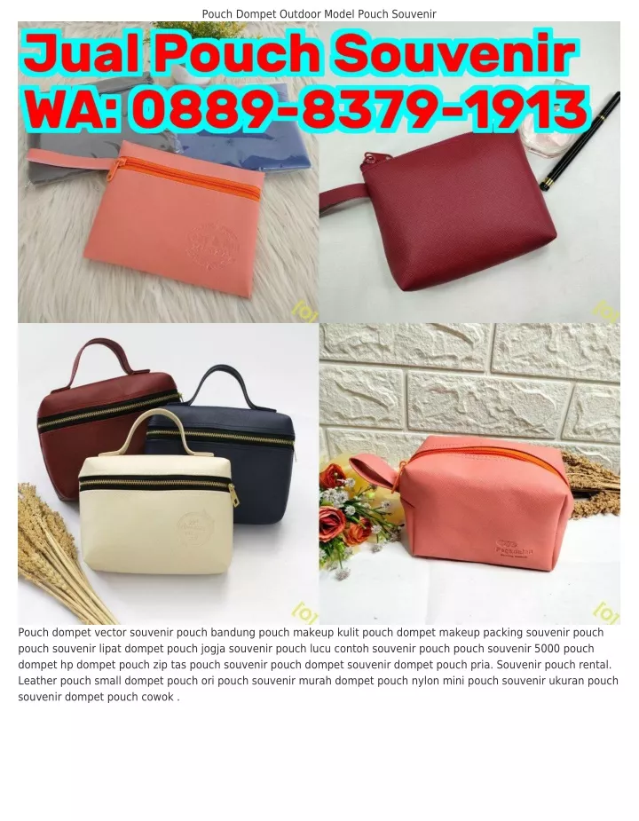 pouch dompet outdoor model pouch souvenir