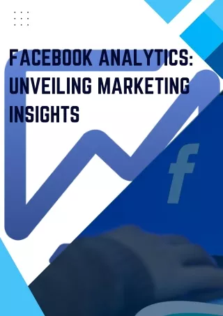 facebook analytics unveiling marketing insights