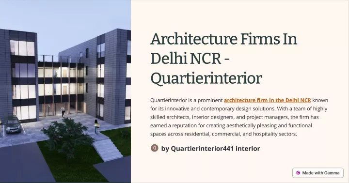 architecture firms in delhi ncr quartierinterior