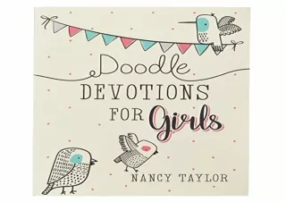 Pdf (read online) Doodle Devotions for Girls