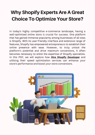 Why Shopify Experts Are A Great Choice To Optimize Your Store?