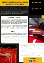 Tips To Keep The Effectiveness Of Ceramic Coating - slide 1