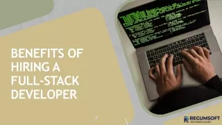 benefits of hiring a full stack developer