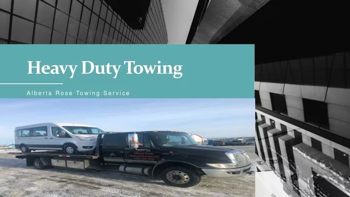 heavy duty towing