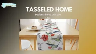 Tasseled Home Cushion Cover Collection