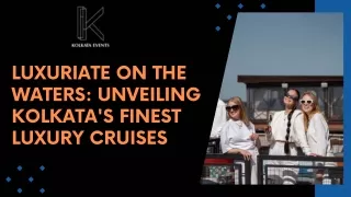 Luxury Cruise in Kolkata