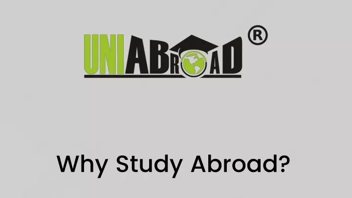 why study abroad