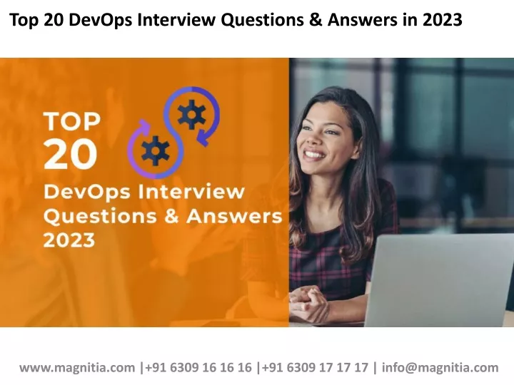 PPT Top 20 DevOps Interview Questions & Answers in 2023 PowerPoint