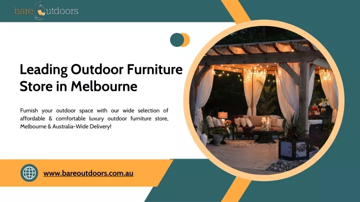 leading outdoor furniture store in melbourne
