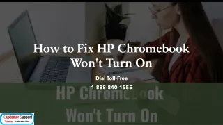 How to Fix HP Chromebook Won't Turn On