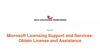 Microsoft Licensing Support and Services_ Obtain License and Assistance