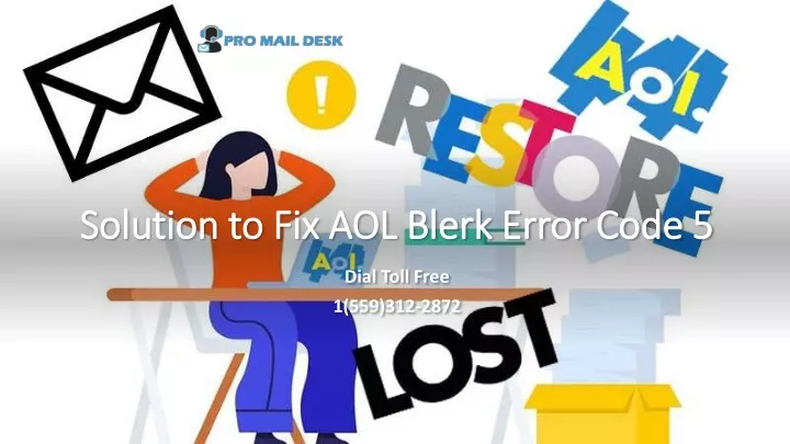 solution to fix aol blerk error code 5
