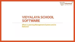 vidyalaya school software