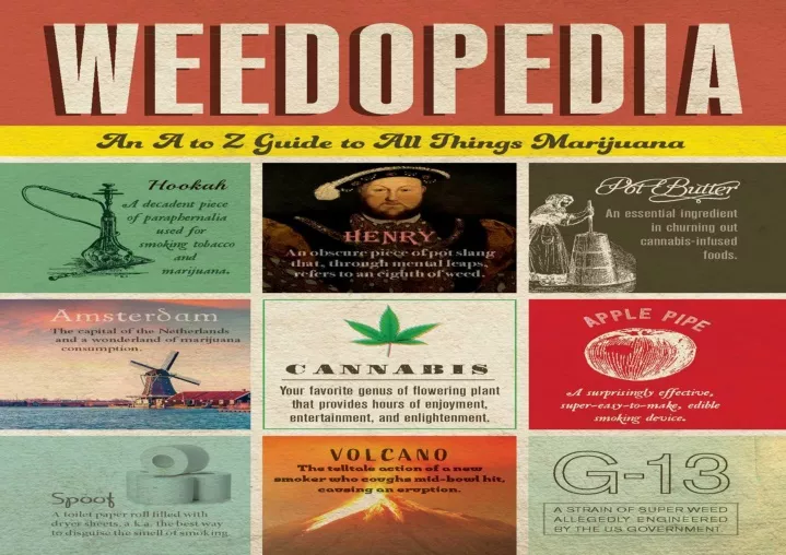 weedopedia an a to z guide to all things