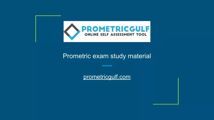prometric exam study material