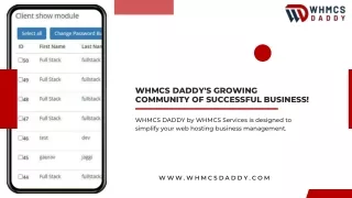whmcs daddy s growing community of successful