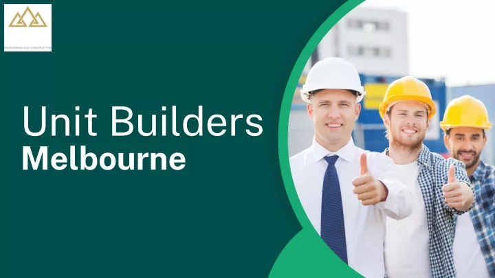 unit builders melbourne