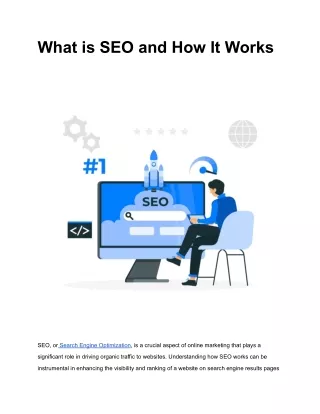 What is SEO and How It Works