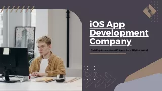 Best iOS App Development Company Company