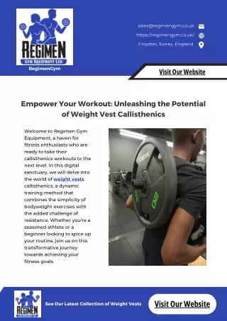 Workout Vest