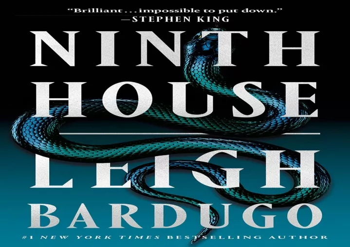 ninth house alex stern book 1 download pdf read