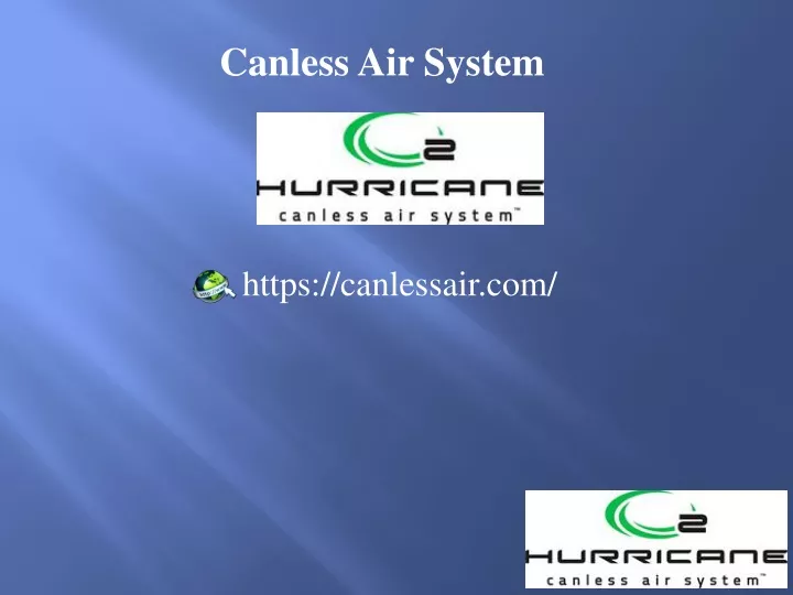 canless air system