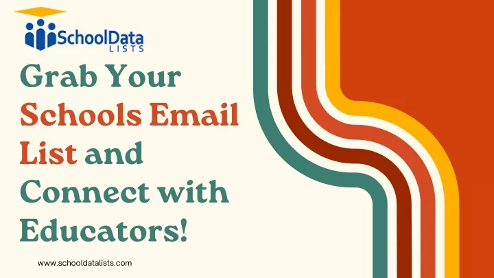grab your schools email list and connect with