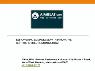 Aimbeat-software develoment cpmpany mumbai