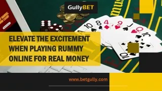 Elevate the Excitement When Playing Rummy Online for Real Money