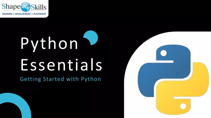 python essentials