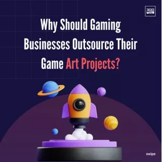 Why Should Gaming Businesses Outsource Their Game Art Project?