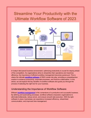 streamline your productivity with the ultimate