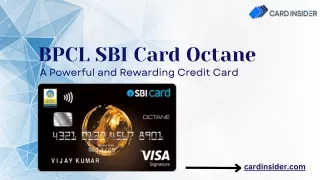 BPCL SBI Card Octane
