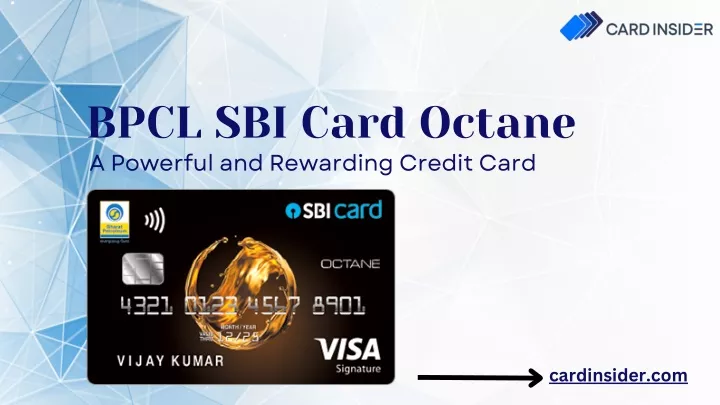 bpcl sbi card octane a powerful and rewarding