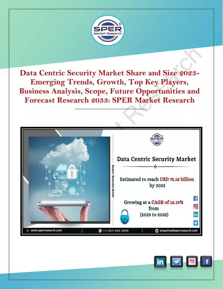 data centric security market share and size 2023