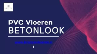 PVC Vloeren Betonlook: Ontdek stijlvolle verfijning en duurzaamheid