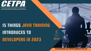 Java Online Training 2023: 15 Essential Concepts Empowering Developers for Succe