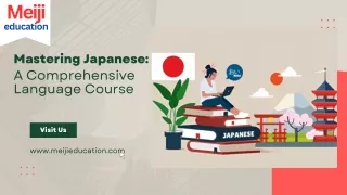 Mastering Japanese A Comprehensive Language Course!