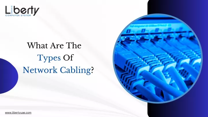 what are the types of network cabling