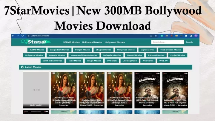 7starmovies new 300mb bollywood movies download