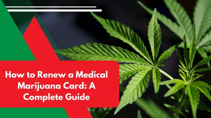 how to renew a medical marijuana card a complete