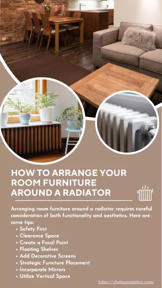 How to Arrange Your Room Furniture Around a Radiator
