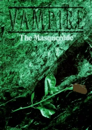 get [PDF] Download Vampire: The Masquerade